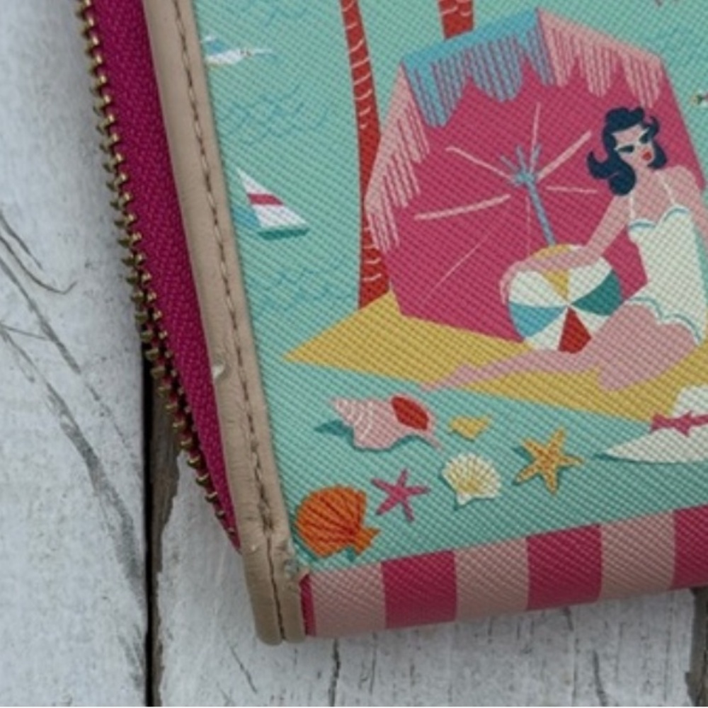 Spartina 449 Florida Maps Collection Crossbody Bag with Florida Notebook - Picture 6 of 12